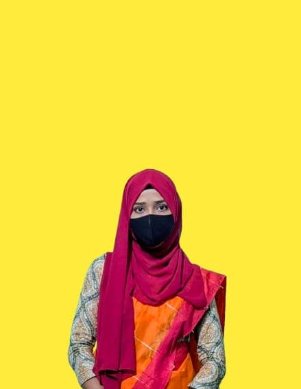 Portrait of Bushrat Jahan Borsha from Dinajpur Govt College